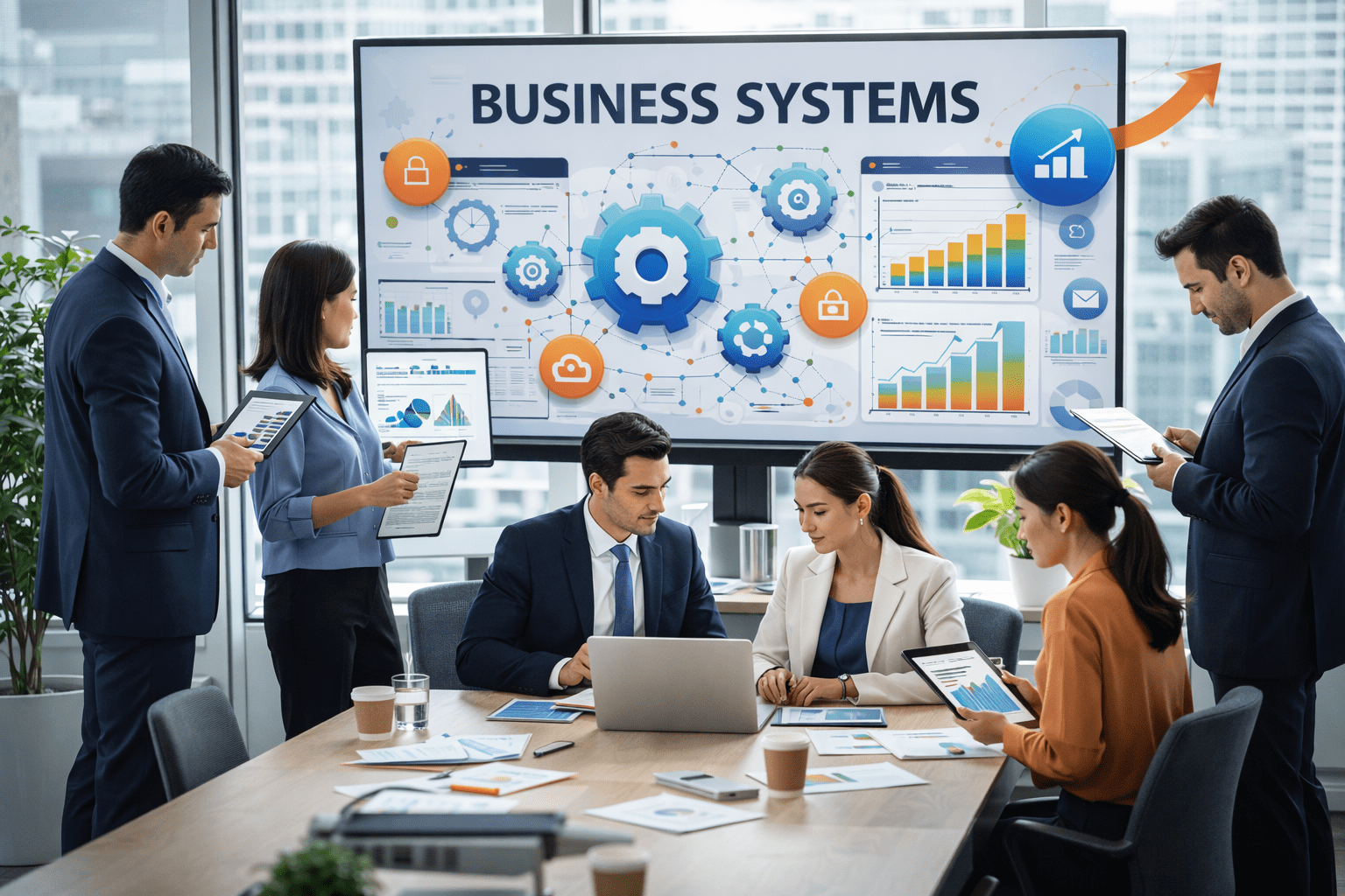 Business Systems streamline workflows, connect teams, and drive sustainable growth for scaling organizations.