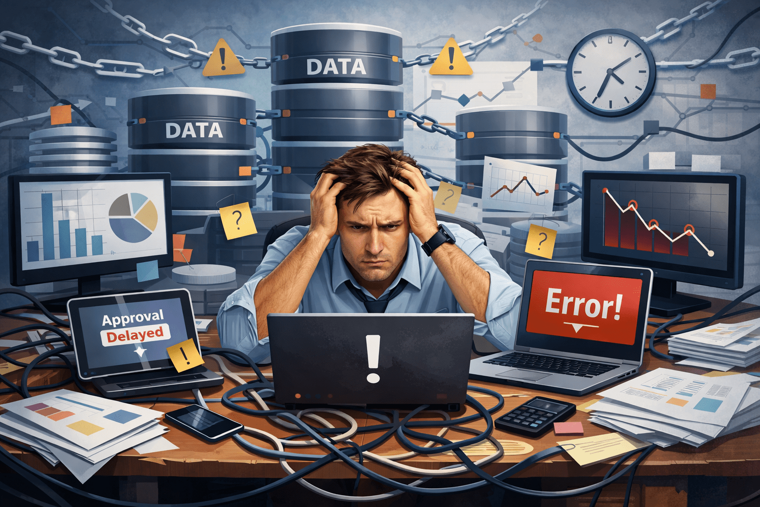 Systems Kill Productivity in growing teams due to disconnected business tools